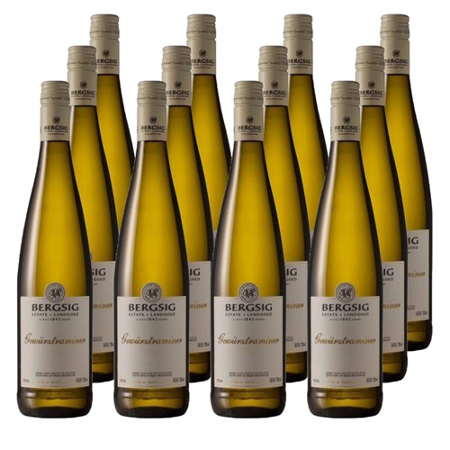Case of 12 Bergsig Estate Gewurztraminer 75cl White Wine